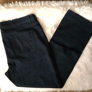 New York & Company Jeans Dark Denim 16 Petite